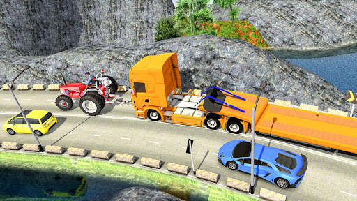 Offroad Towing Chained Tractor Bus 2019 screenshot 4
