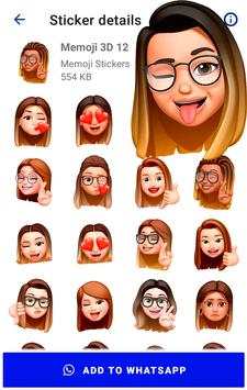 Memoji Stickers 3D screenshot 4
