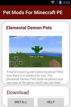 Pet Mods For Minecraft PE screenshot 3
