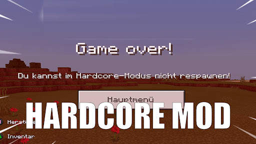 Hardcore Mod for MCPE screenshot 2