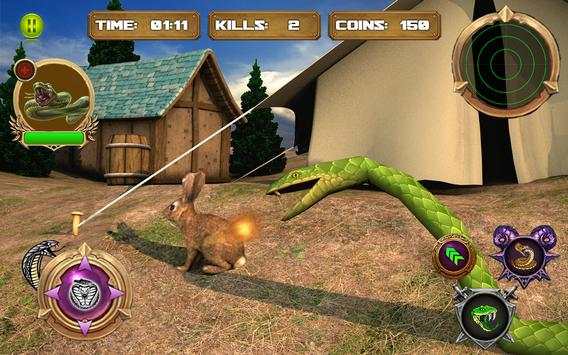 Hungry Anaconda 3D Snake Sim 2018-Naagin Games screenshot 2
