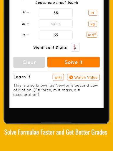 Equate Formula Solver | Solve, Learn for FREE! screenshot 10
