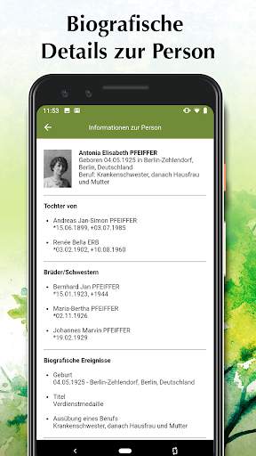 Stammbaum-Viewer – App zur Genealogie-PC-Software screenshot 3