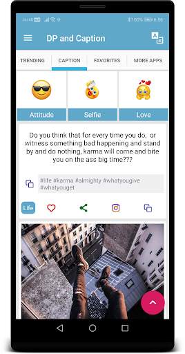 DP and Caption screenshot 3