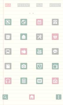 Mini Diary Dodol Luncher theme स्क्रीनशॉट 4
