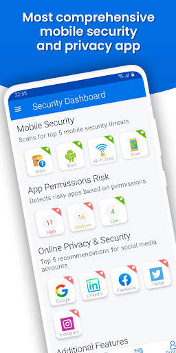 InfoSecyour: Mobile Security & Privacy Manager screenshot 1