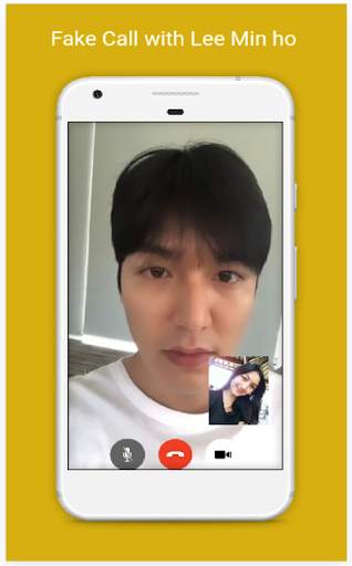 Lee Min Ho Call Me! Fake Video Call screenshot 4