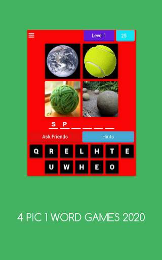 4 Pics 1 Word Games 2020 screenshot 8