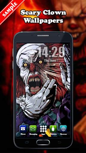 Scary Clown Wallpaper screenshot 5