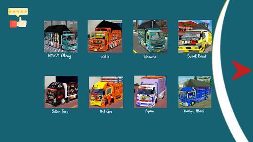 Mod Bussid Truck Oleng screenshot 4