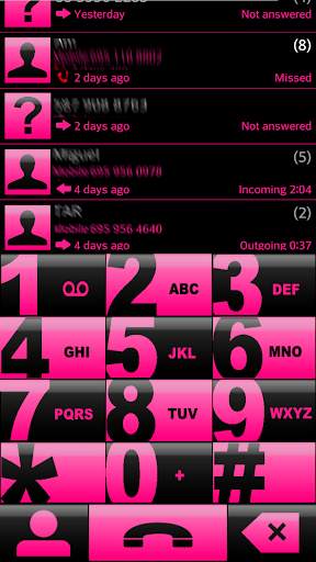 THEME CHESS PINK FOR EXDIALER screenshot 2