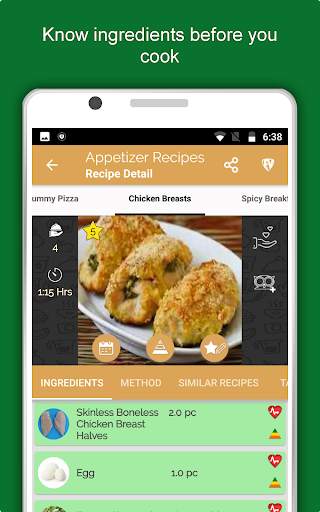 Appetizers, Snacks & Starters Food Recipes Offline screenshot 14