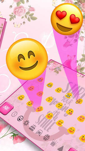 Lovely Wakeup Quotes Keyboard Theme screenshot 3