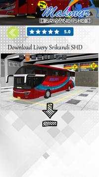 Livery Bus Makmur Srikandi SHD screenshot 4