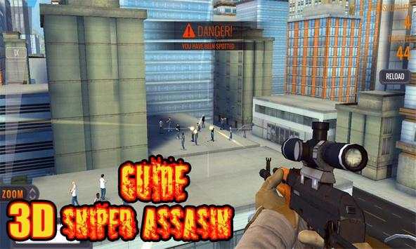 Guide, - 3D Sniper Assassin screenshot 1