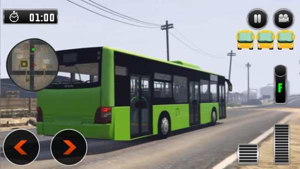Real City Bus Driving Sim 2018 screenshot 3