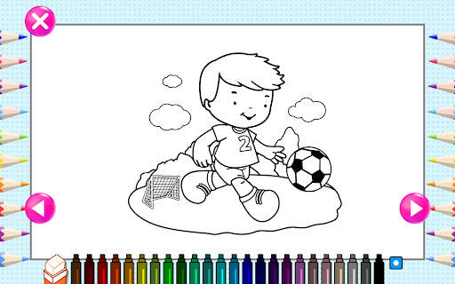 Coloring Games For Kids - Toddlers Colouring Pages screenshot 5