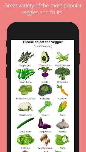 Choose Veggie Fruit Guide FREE screenshot 4