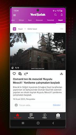 Yeni Şafak - Gazete Haber Spor screenshot 6