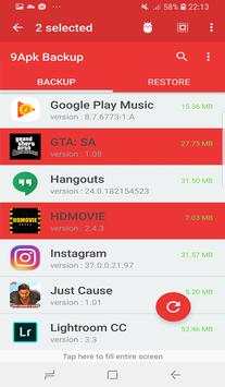 Apps APK Backup screenshot 1