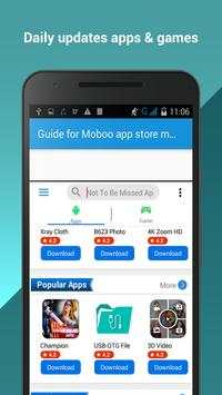 Guide for Mobo app store market 2017 screenshot 1