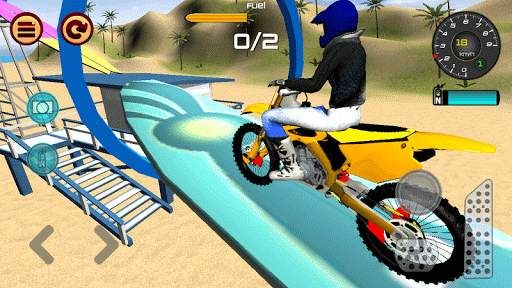 Motocross Beach Jumping 2 screenshot 3