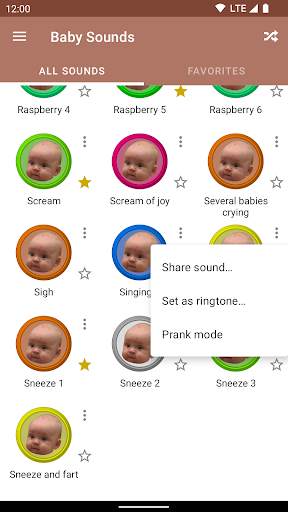 Baby Sounds screenshot 2