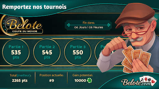 Belote.com - Belote et Coinche screenshot 3