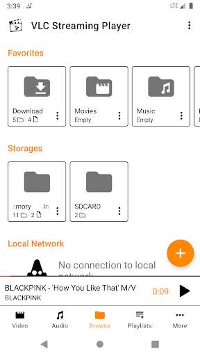 streaming video music Media player For VLC 2 تصوير الشاشة