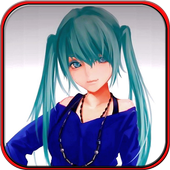 My Talking Anime Girl أيقونة