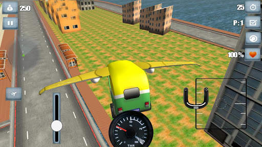 Flying Tuk Tuk Auto Rickshaw screenshot 3