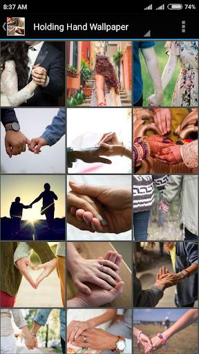 Holding Hand Wallpaper screenshot 2