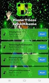 ben10 piano legend screenshot 1