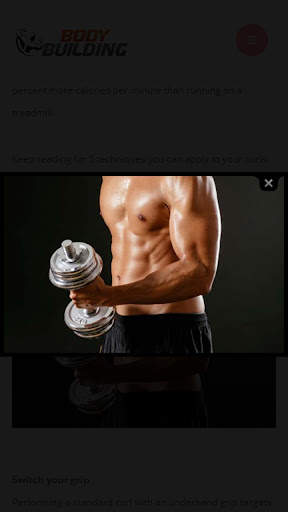Bodybuilding Workout screenshot 4