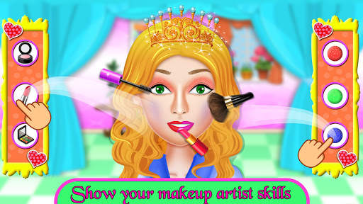 Fashion Doll Makeover Salon: Beauty Spa Games screenshot 1