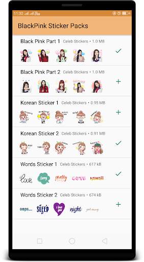 BlackPink WAStickerApps : Stickers for Whatsapp screenshot 1