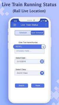 Live Train Running Status –PNR & Rail Info screenshot 2