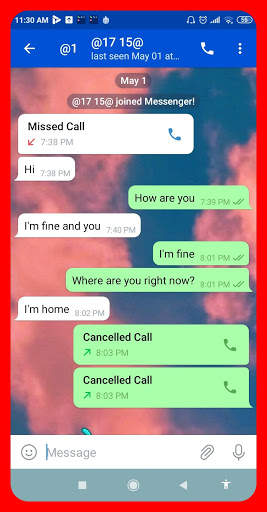 Messenger lite, text and video chat for free-calls screenshot 2