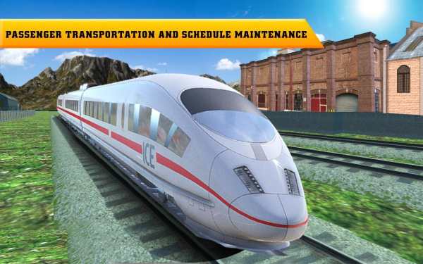 Bullet Train Simulator Train Games 2021 screenshot 2