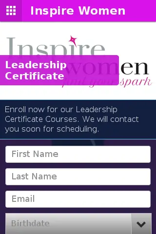 Inspire Women screenshot 2