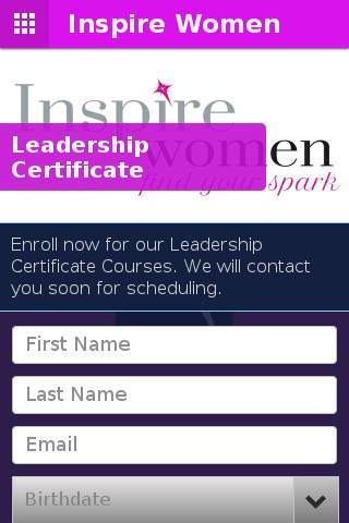 Inspire Women screenshot 2