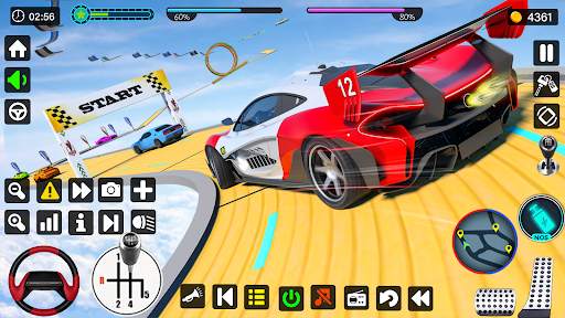 Mega Ramp Car Stunts Crazy Car screenshot 4