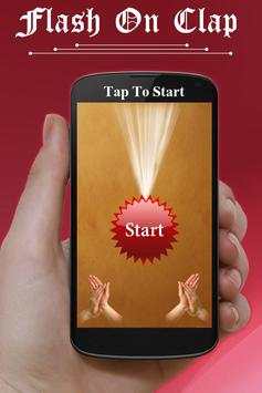 Flash Light On Clap screenshot 3