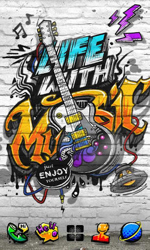 Music life GO Launcher Theme screenshot 3