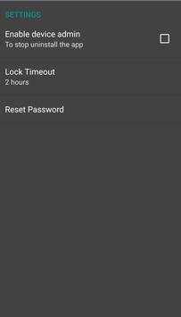 Tiny App Lock 5 تصوير الشاشة