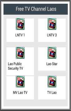 Free TV Channel Laos स्क्रीनशॉट 1