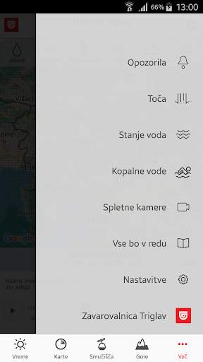 Triglav Vreme скриншот 5