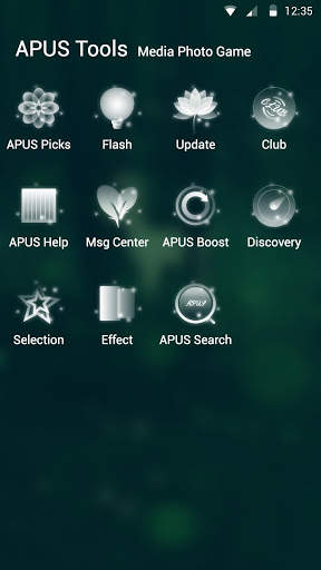 Magic-APUS Launcher theme screenshot 3