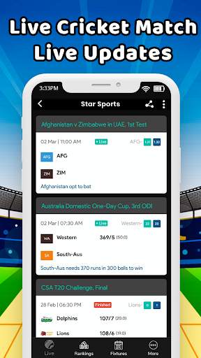 Star Sports Live Cricket screenshot 5