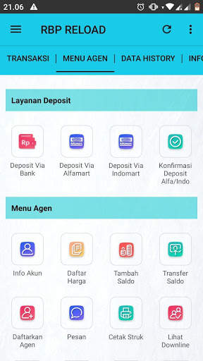 RBP RELOAD : Agen Pulsa & Kuota Murah 4 تصوير الشاشة